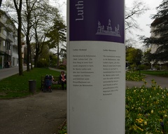 Lutherplatz Sign